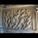 Durga als Mahishasura im Mahishasuramardini Mandapa